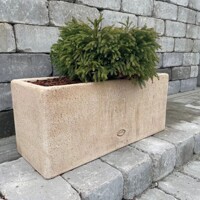 Kvetináč INNOVA Minimal ''L'' - nízka (Béžová)